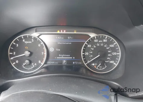 2021 Nissan Altima Sr Fwd из США, поврежденный, VIN 1N4BL4CV3MN348243